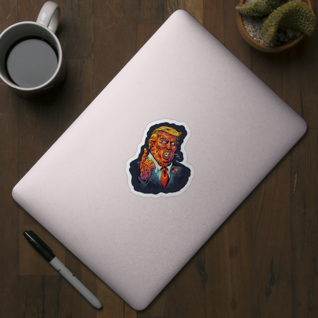 Trump Zombie by FlylandDesigns